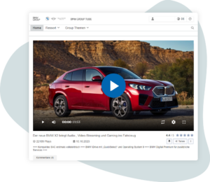BMW uses VideoManager Pro, CorporateTube, and Livestreaming solution from movingimage.